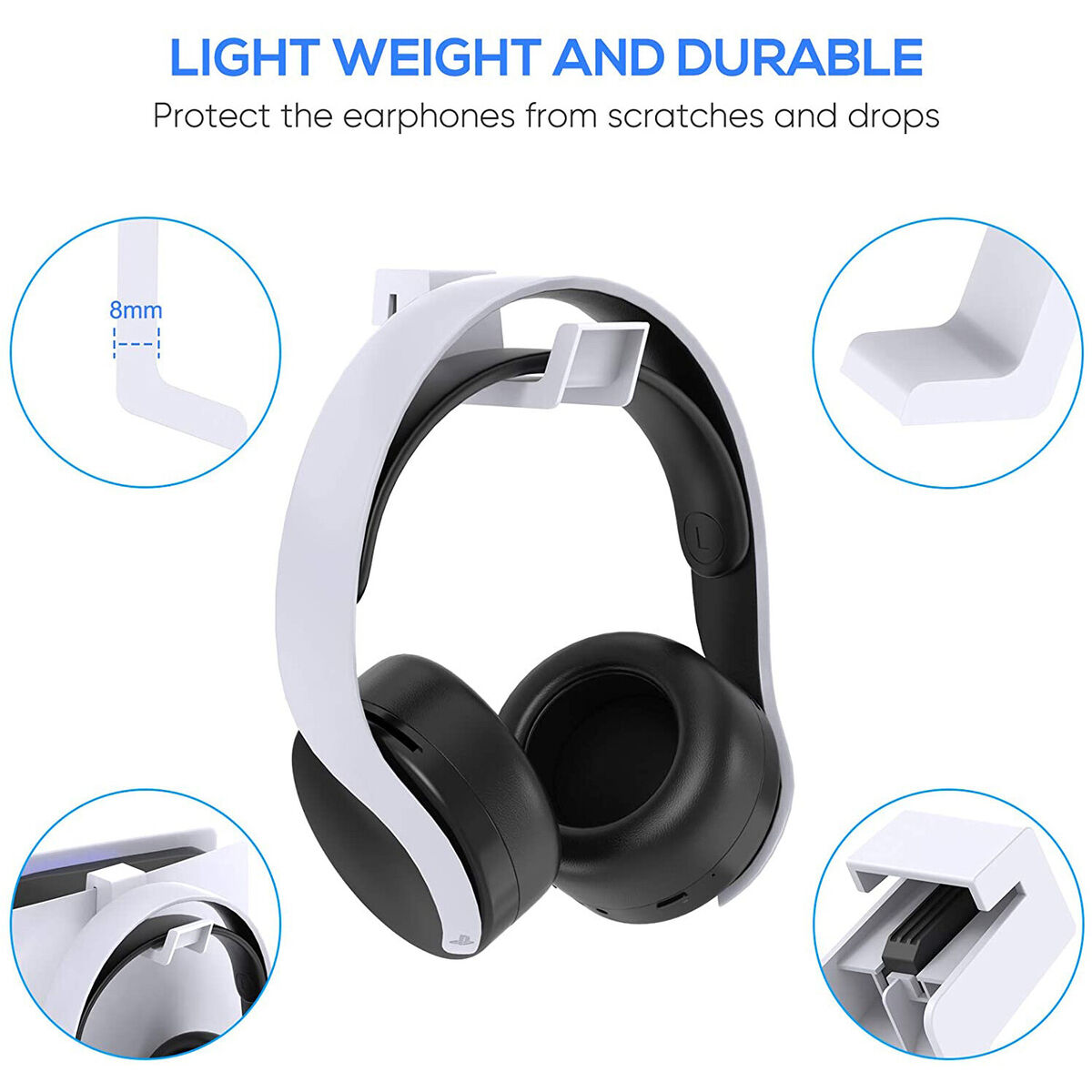 Hanger Stand Headphone Holder HookFor Sony Playstation 5 PS5 Gaming Headset
