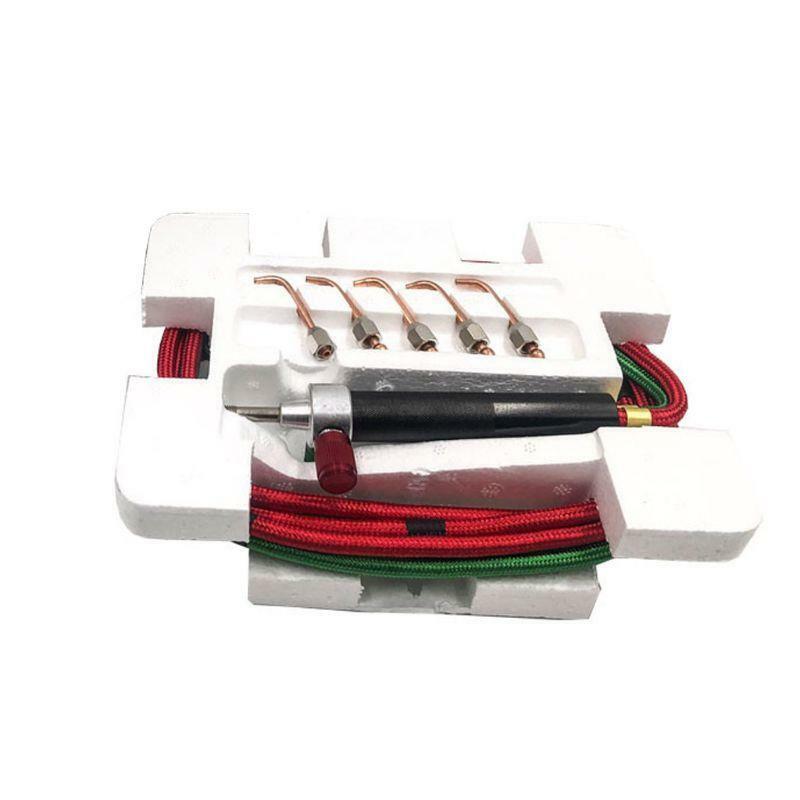 1Set Little Torch Portable Acetylene Oxygen Soldering Torch Mini Gas Welding Kit