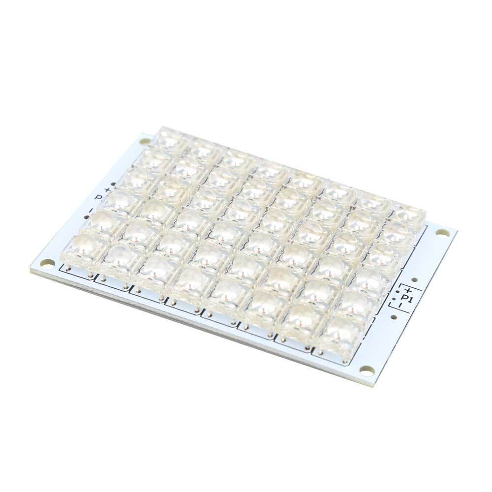 Super Bright Red Light 12V 48 Piranha LED Energy Saving Panel Light Board