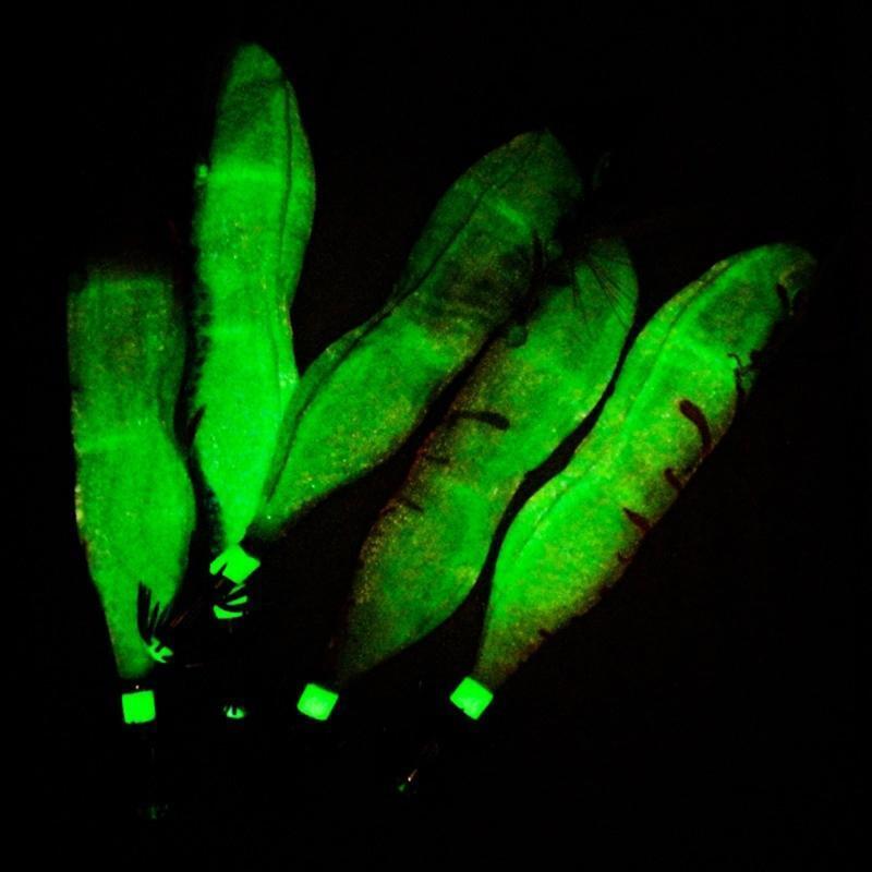 14Pcs Shrimps Squid Jigging Fishing Lure Cuttlefish Bait Wobbler For Sea Fishing