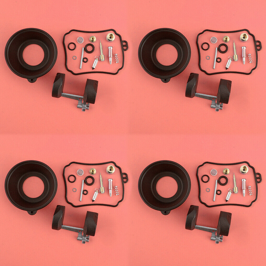 4Set Carburetor Repair Kit Float Assy Fit For Yamaha XVZ1300A XVZ13A XVZ13AT