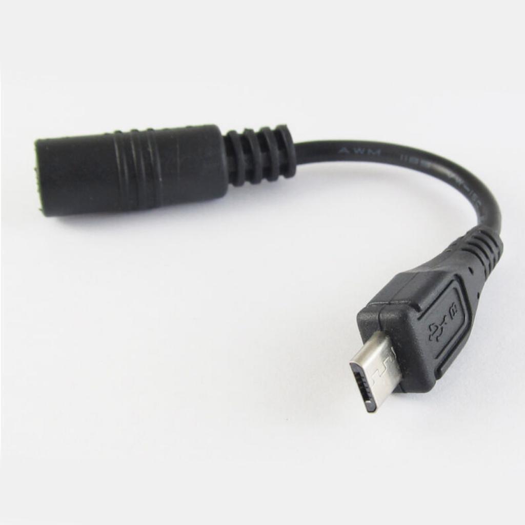 USB 2.0 Male Plug To 5.5x2.1mm Female Charger Charging DC