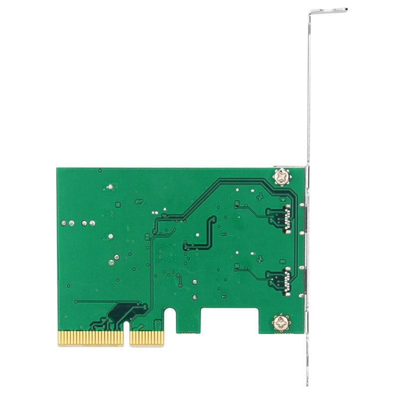 2 Ports USB 3.1 Super Fast 10Gbps PCI Express (PCIe) Expansion Card for Windows