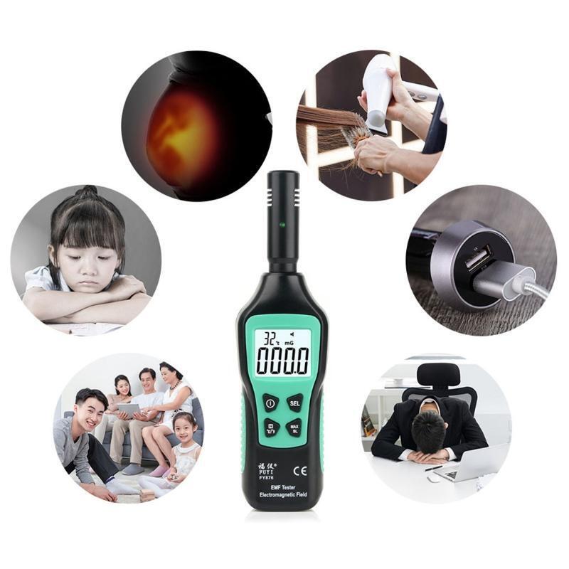 High Precision Wave Radiation Tester Handheld EMF Meter Electromagnetic Meter