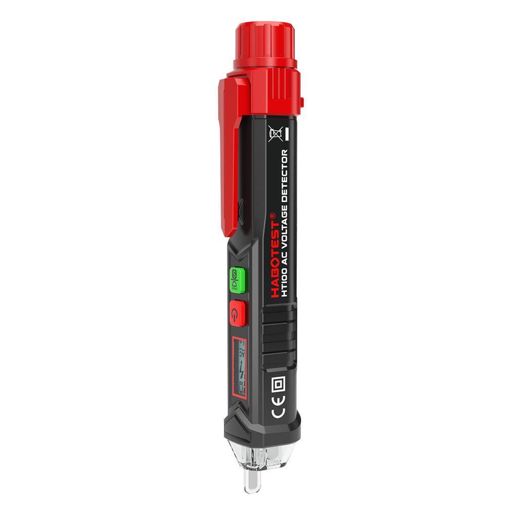 HABOTEST HT100 Non-contact AC 12V-1000V 48V-1000V Voltage Test Pen Detector