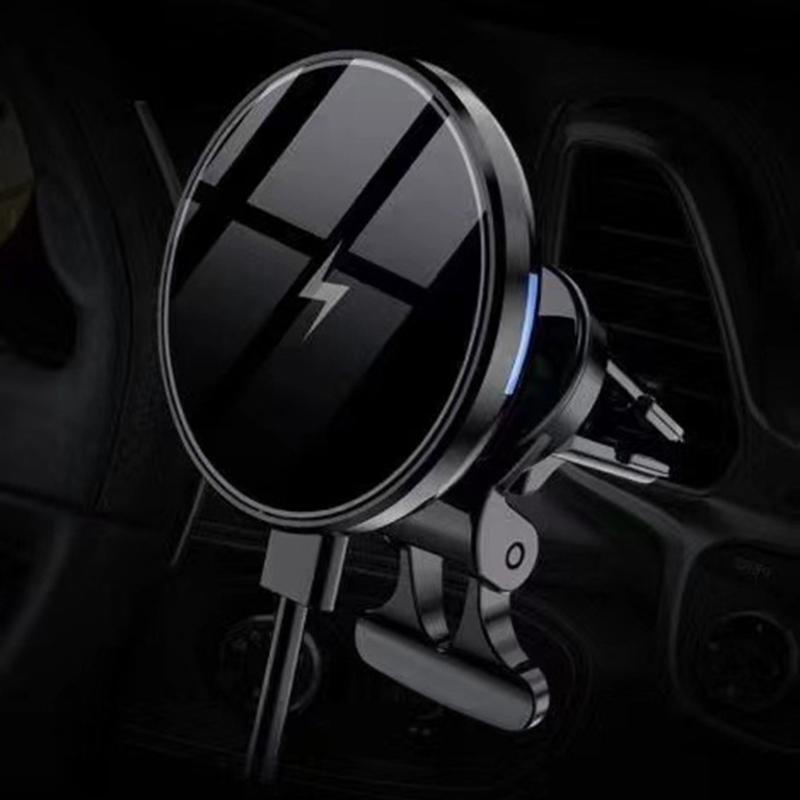 Wireless Magnetic Charger for Phone 12 Series Fast Charging Clamping Air Vent