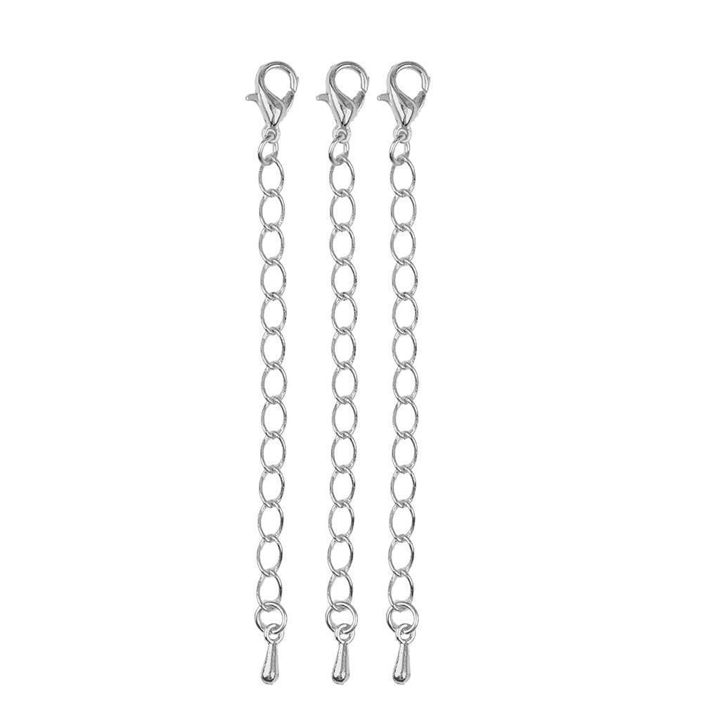 20pcs  Alloy Necklace Bracelet Extender Chain Jewelry Extenders