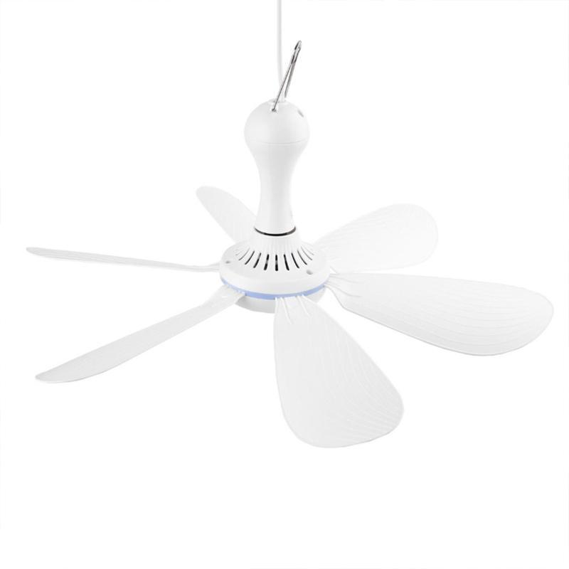 Ceiling Fan USB Tent Fans for Camping Outdoor Hanging Gazebo Tents Canopy Fan