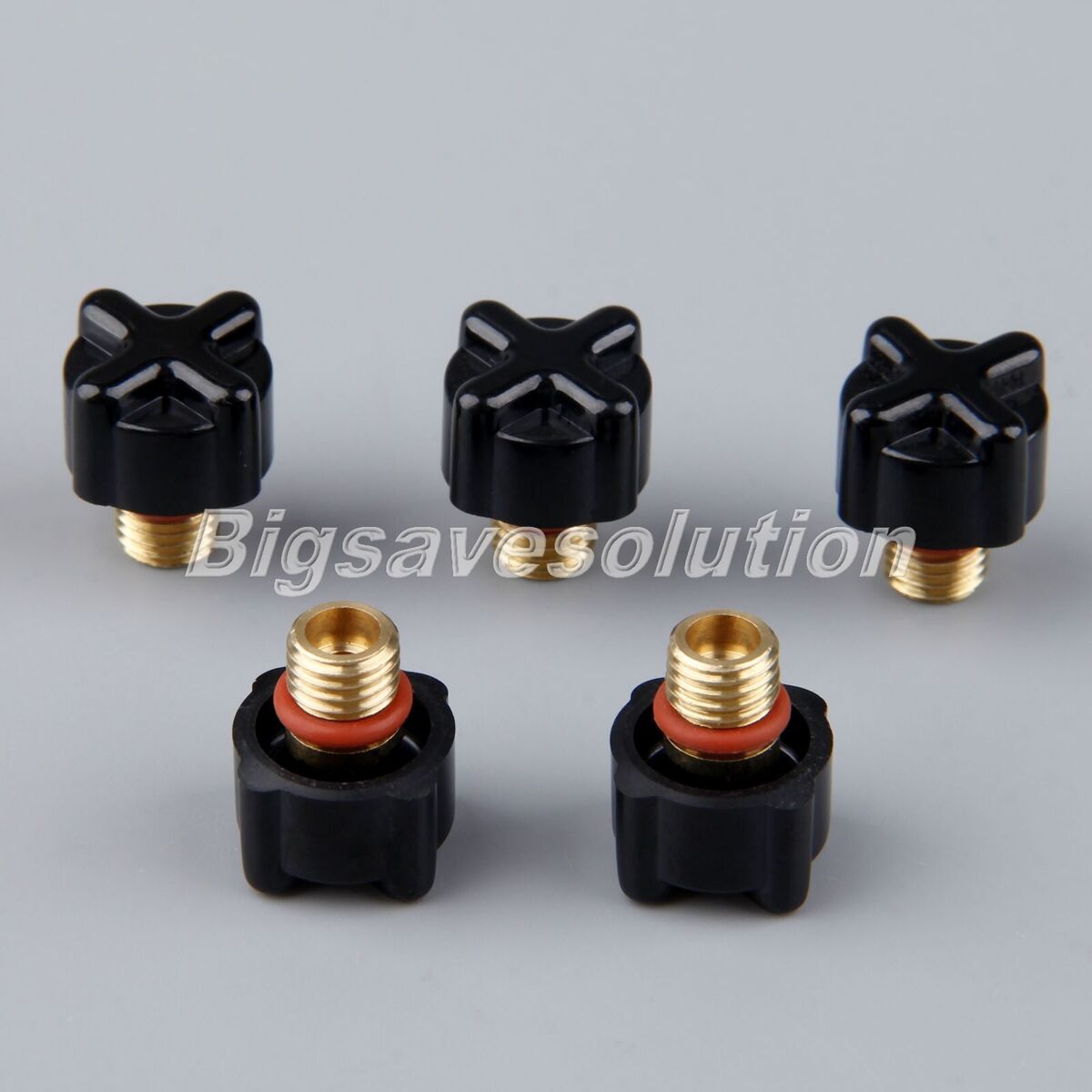 5Pcs 41V33 TIG Back Caps Short Fit TIG Torch for  SR DB PTA WP 9 20 25 Series HQ