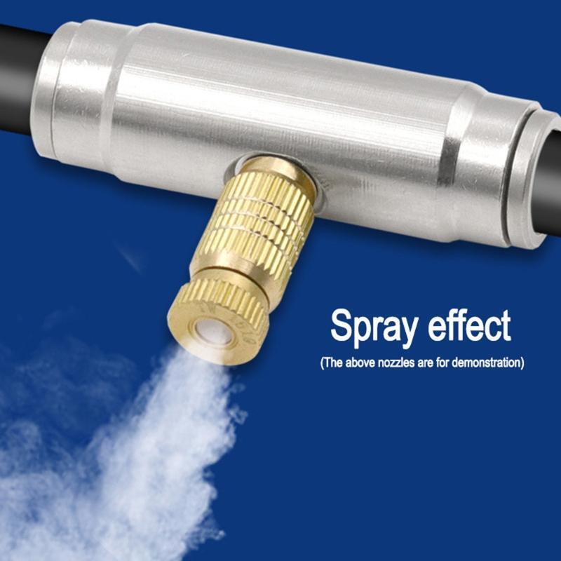 Brass Misting Nozzle High Pressure Spray Misting Nozzle for Landscaping Nozzle