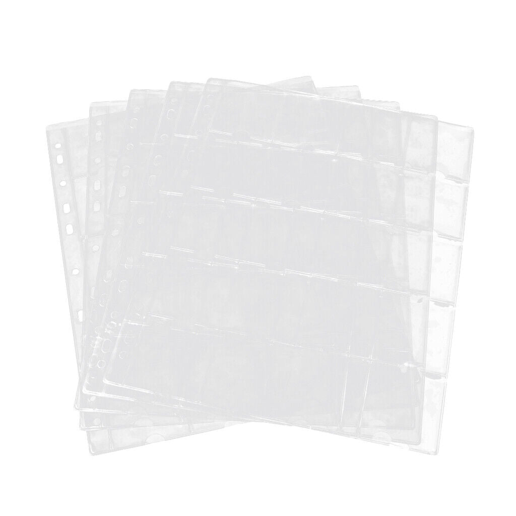 10 Sheet  Holder  Collection Album Sleeve  Sheet 200 Pockets