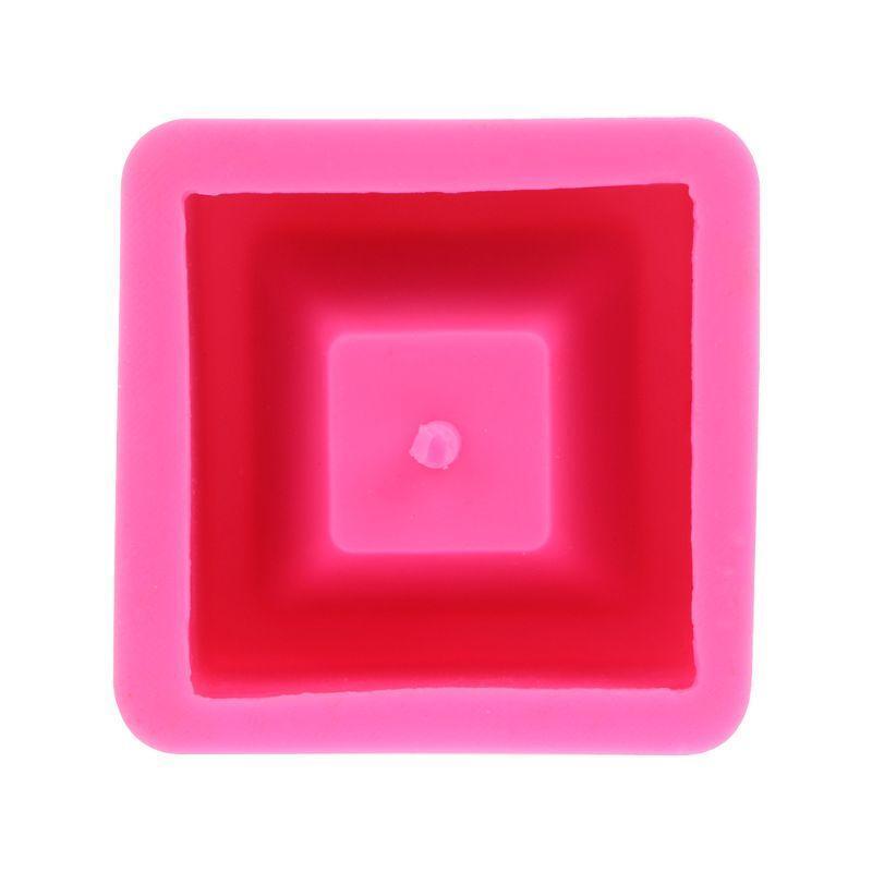 Cube Concrete Silicone Mold Planter Flower Pot Cement Vase Mould Craft Handmade