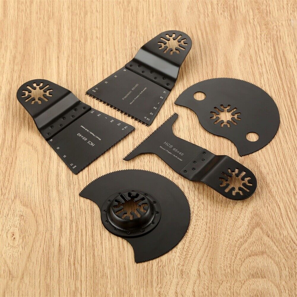 5pcs Segment Precision E-cut Saw Blades Oscillating Tool For Fein ,Black&Decker