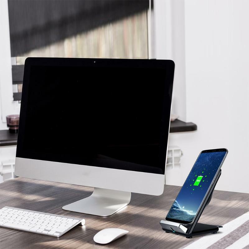 Portable Wireless Charger Stand Fast Charging Bracket for Most Mobile Phones