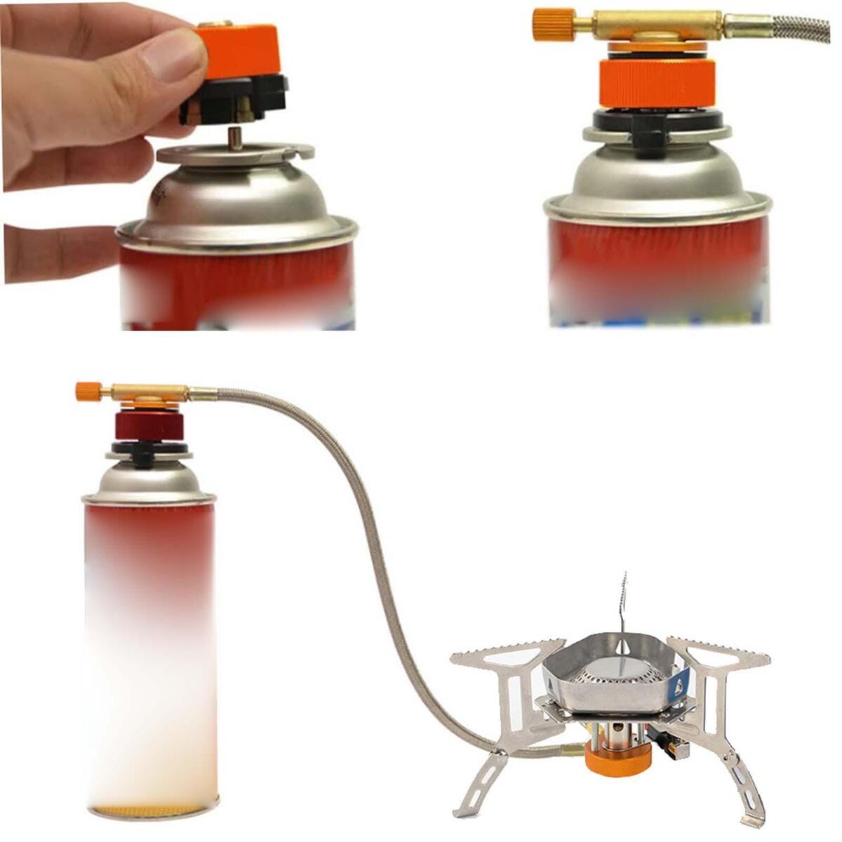 Camping Stove Tourist Survival Furnace Backpacking Stove Burner for Travel