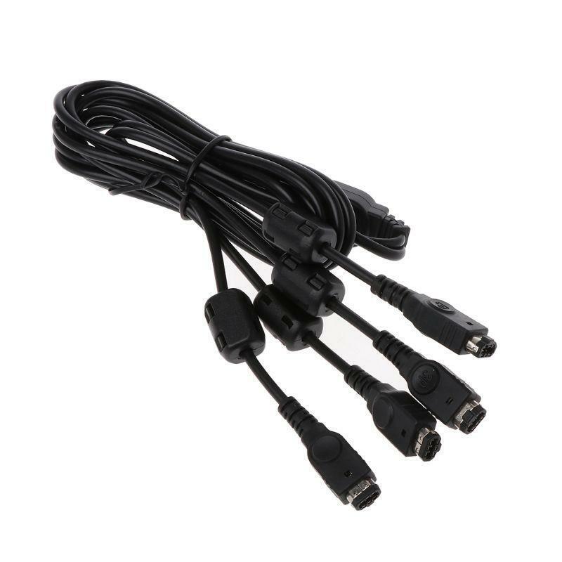 High Quality Cinpel 4 Player Link Cable for Gameboy Advanced SP for GBA GBC SP