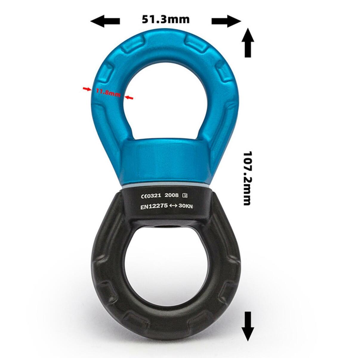 Keychain Small Anti-Rust Key Ring Connector Multi-Functional Hanging