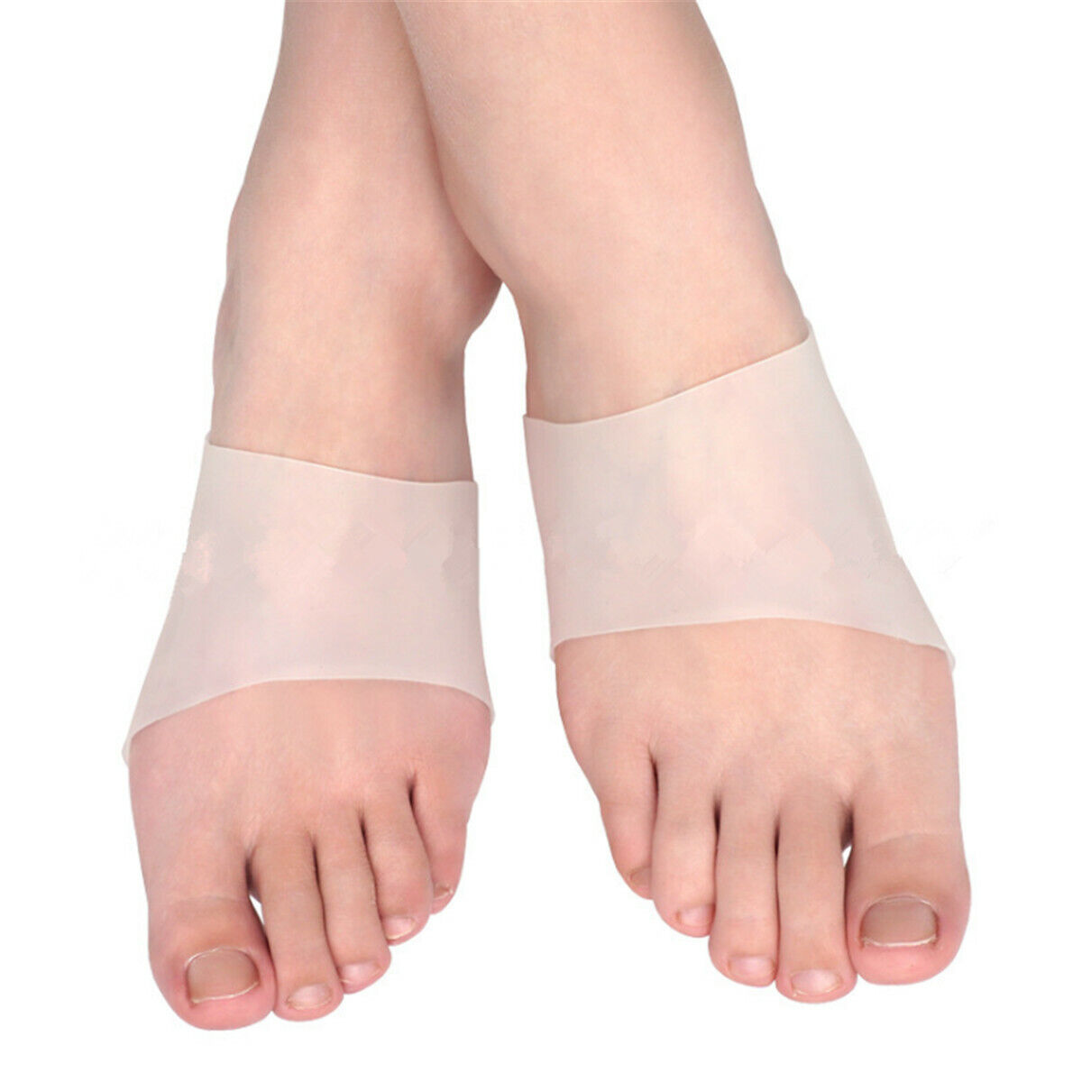 1 Pair Arch Support Gel Orthotic Insole Plantar Fasciitis Foot Sleeve Cushion