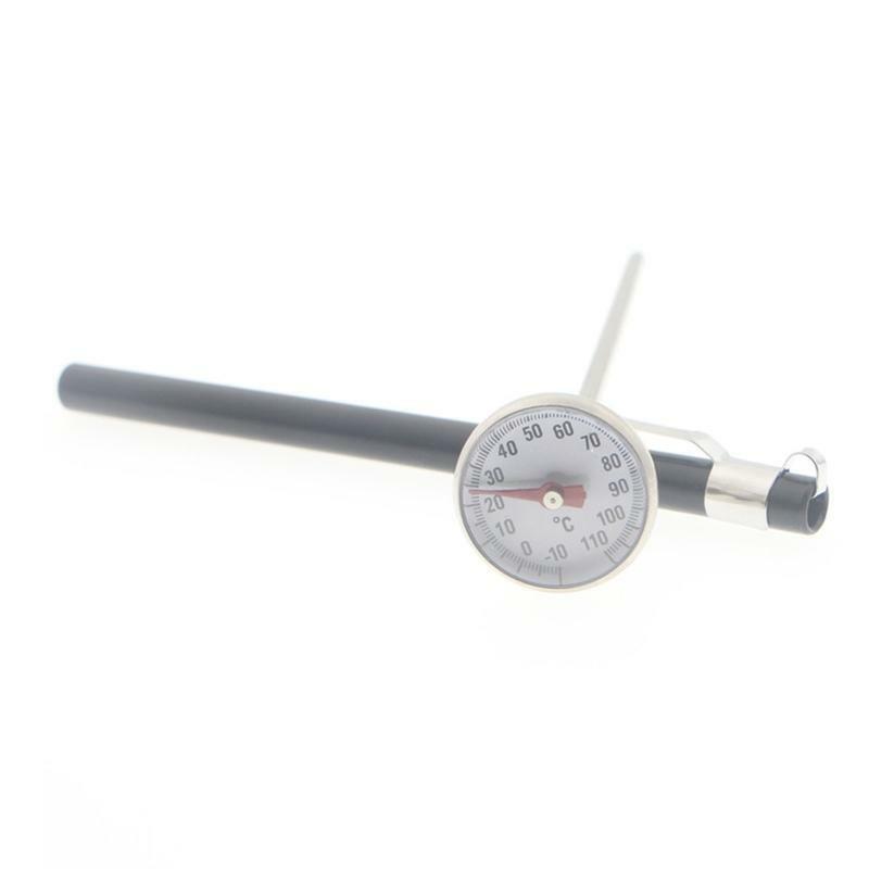Frothy Milk Thermometer with Metal Probe Cooffee Temperature Meter -10?110?