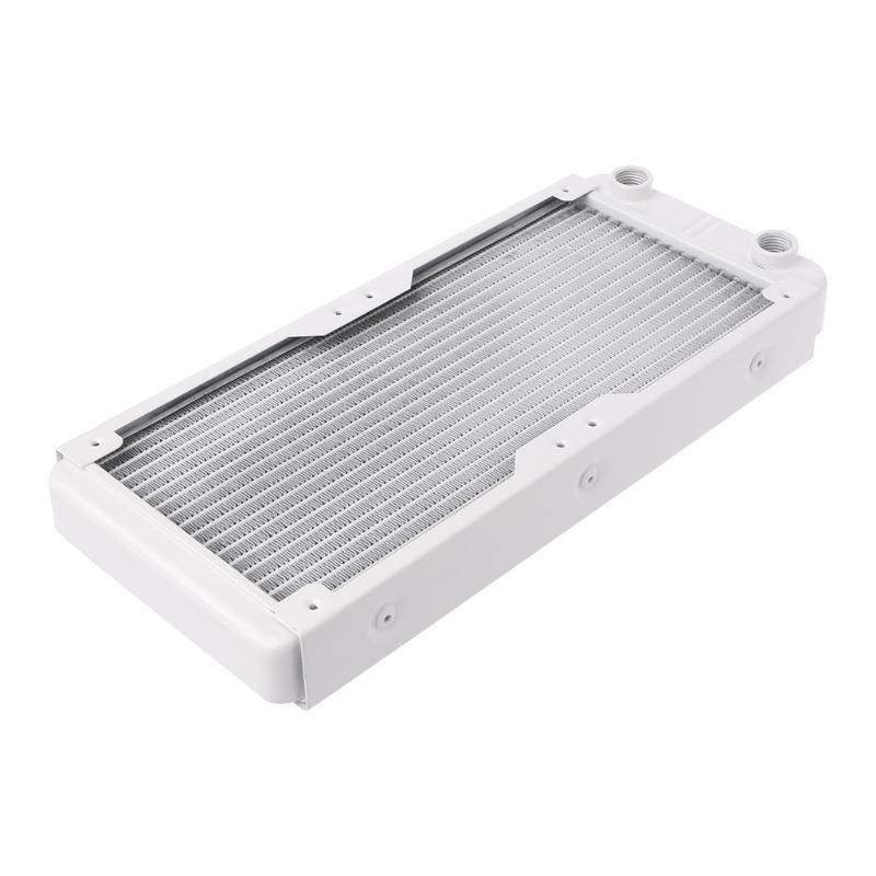 240mm Aluminum Computer Radiator Water Cooler 18 Tube CPU Heat Sink Exchanger