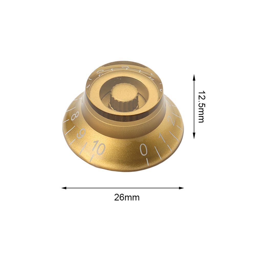 Bass Tuning Switch Electric Guitar Speed Control Hat Shape Knob For Les Paul LP