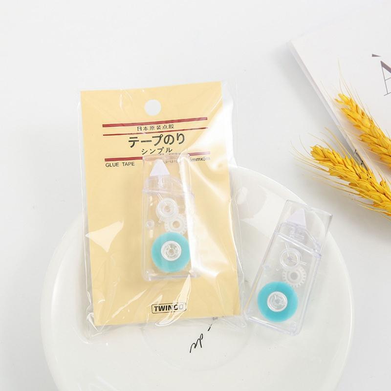 Permanent Adhesive Tape Glue Runner Dot Roller Applicators Erasable Easy to Use