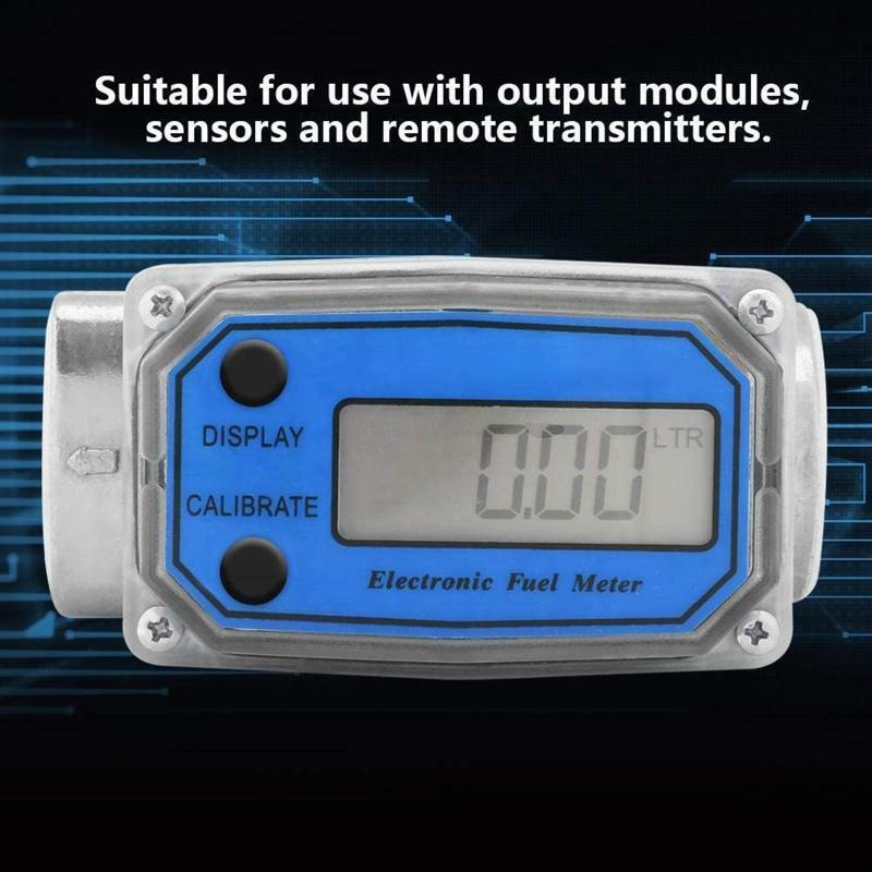 Digital Turbine Flow Meter Flowmeter Gauge PCB Electronic Flow Indicator Sensor