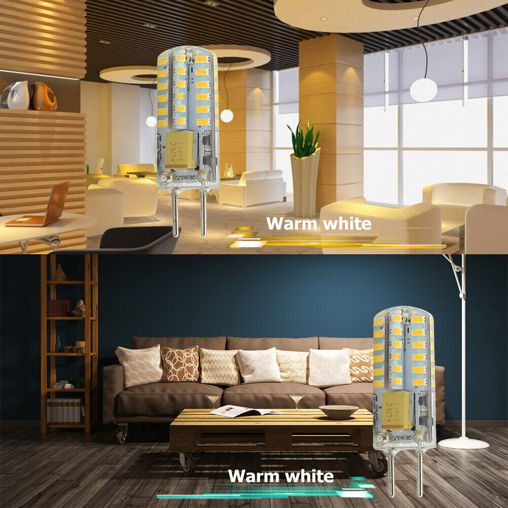 3W G4 LED Halogen Lamps GY6.35 Lamp Beads Corn Light Bulbs (Warm White)