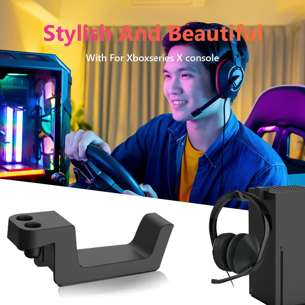 Headphones Holder Earphone Storage Hook Hanger Bracket for Xbox Series X