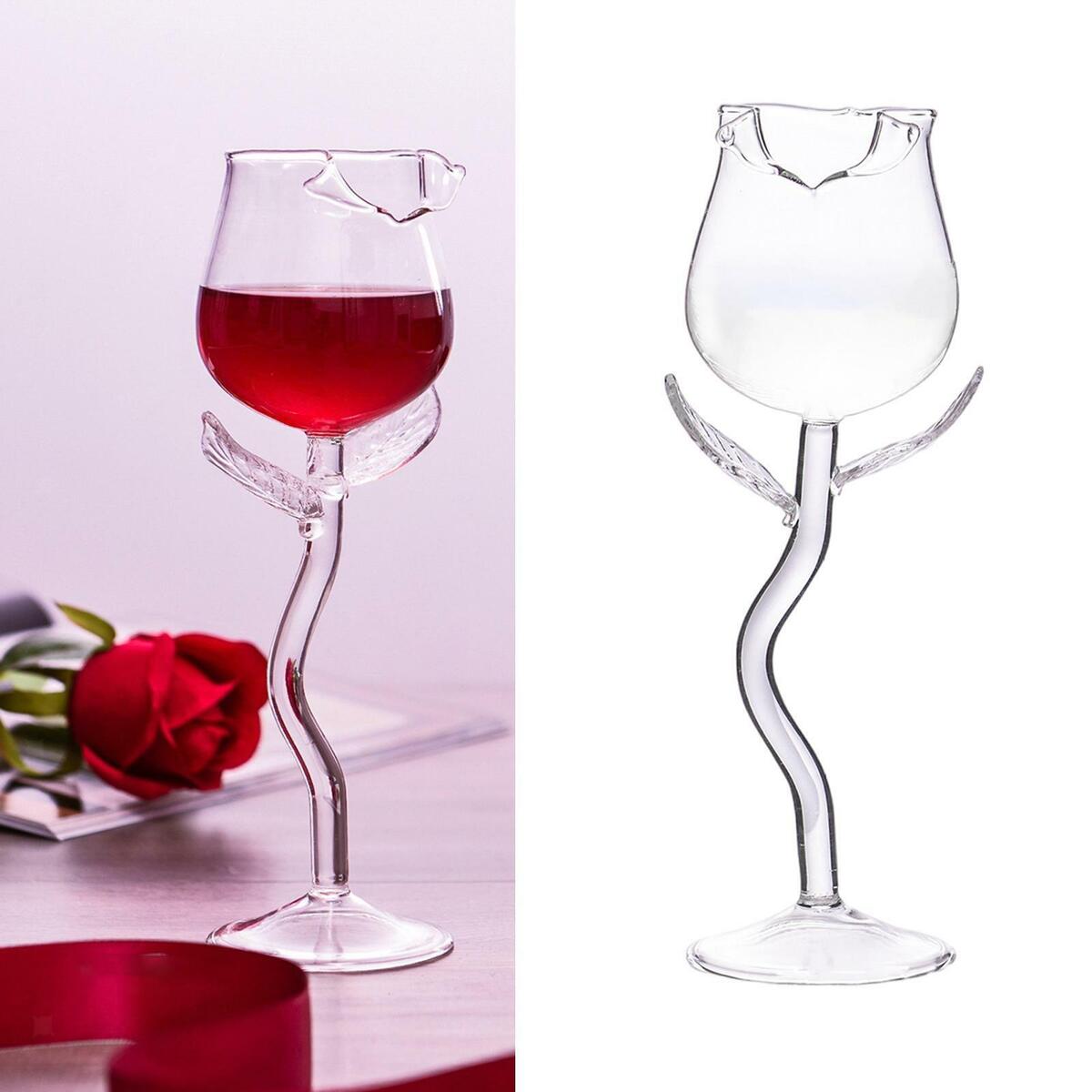 Exquisite  Flower Shape Wine  ware Cocktail es for Party