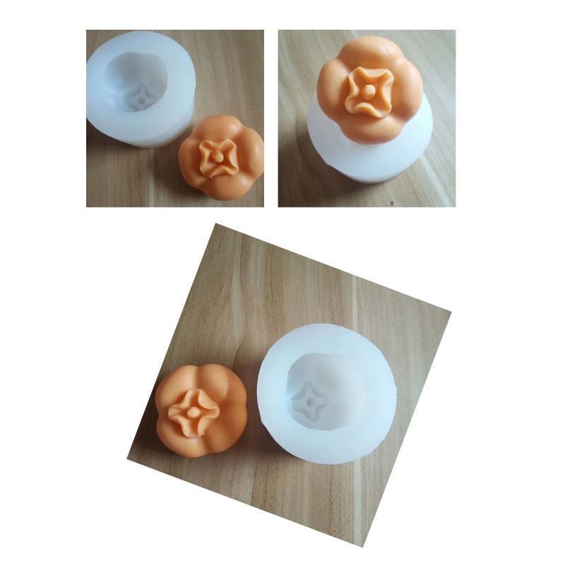 Silicone Persimmon Mold Aromatherapy Plaster Fondant Mould Supplies