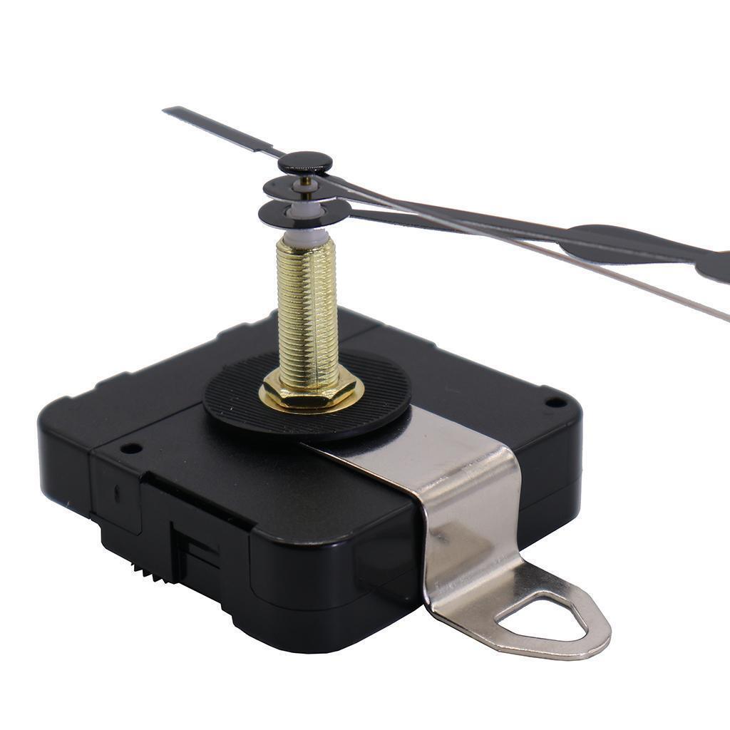 HR1688-31 Wall Clock Movement Mechanism Black DIY Replacement Part Set