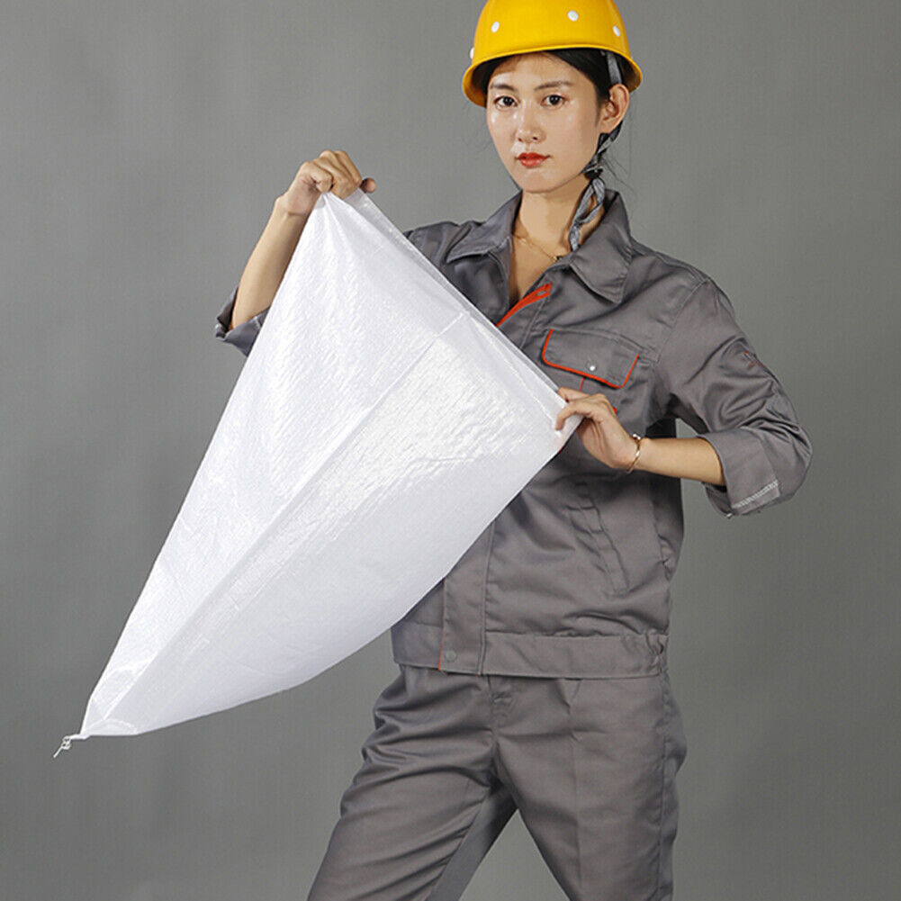 Thickened Flood Water Control Sand Bag UV Resistant Sandbag (White 10pcs)