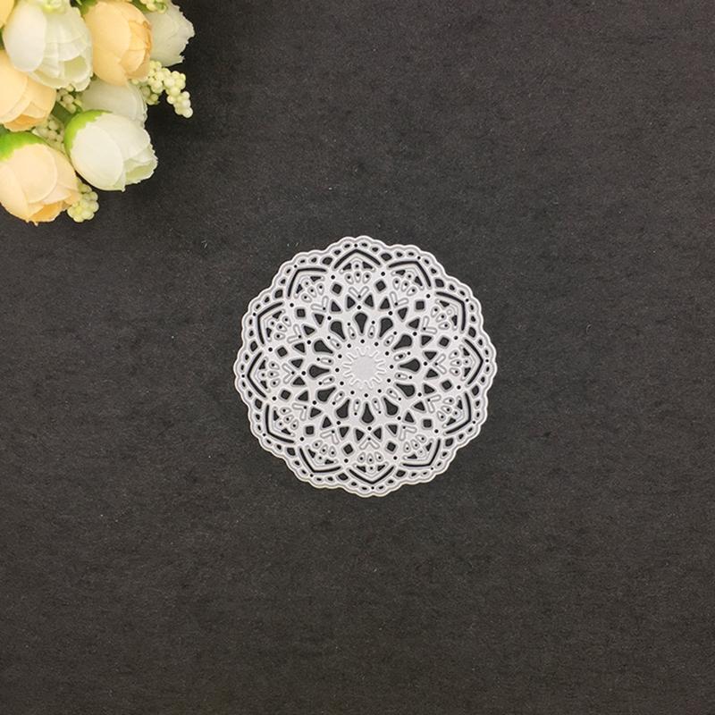 Hollow Circle Metal Cutting Dies Scrapbooking Stencil Die Cuts Card Embossing
