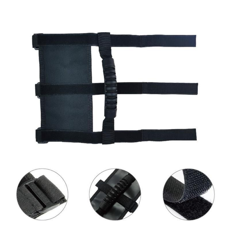 Grab Handle Set Compatible with Jeep-Wrangler TJ-YJ-JK Easy to Fit Straps Design