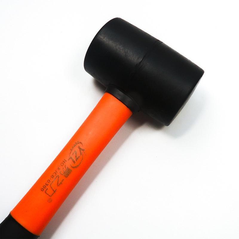 Durable Rubber Mallet Hammer Eco-friendly Rubber Hammer Head DIY Hand Tools
