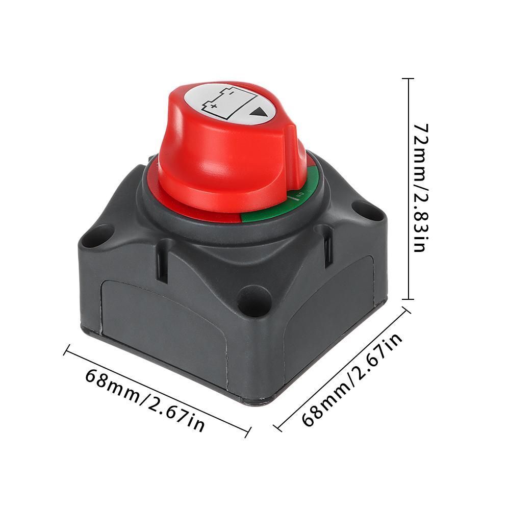 100A-300A Safe Cut Off Battery Selector Car Battery Rotary Disconnect Switch