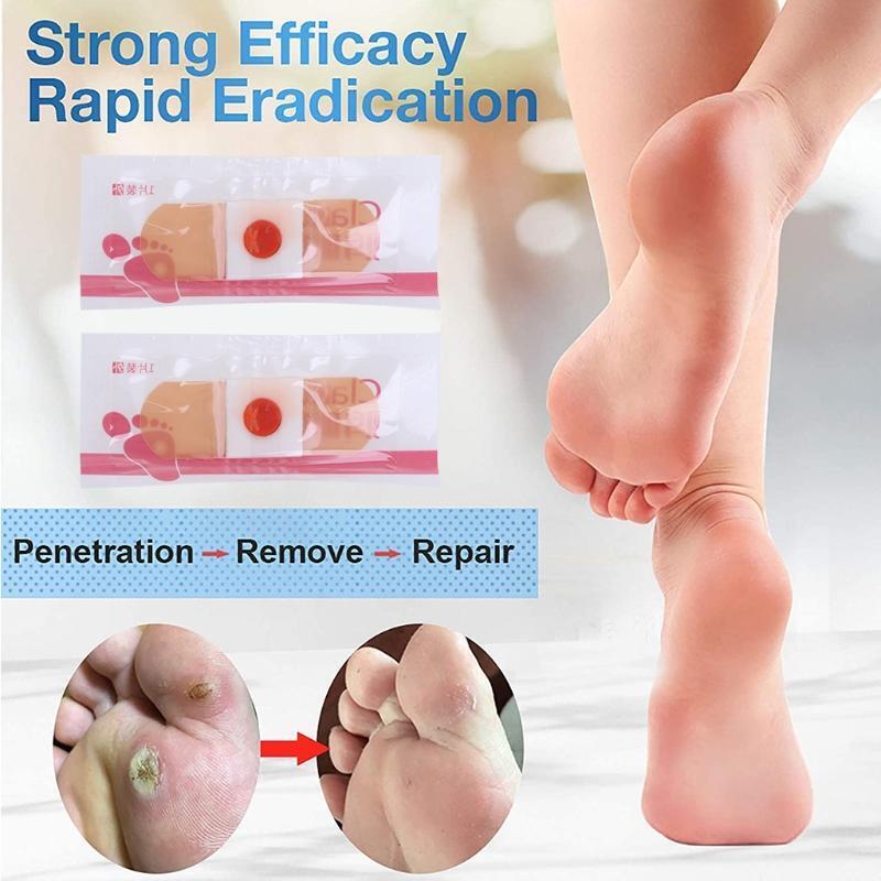 Feet Corn Removal Medical Plaster Foot Pad Patch Dead Skin Callus Remover Relief