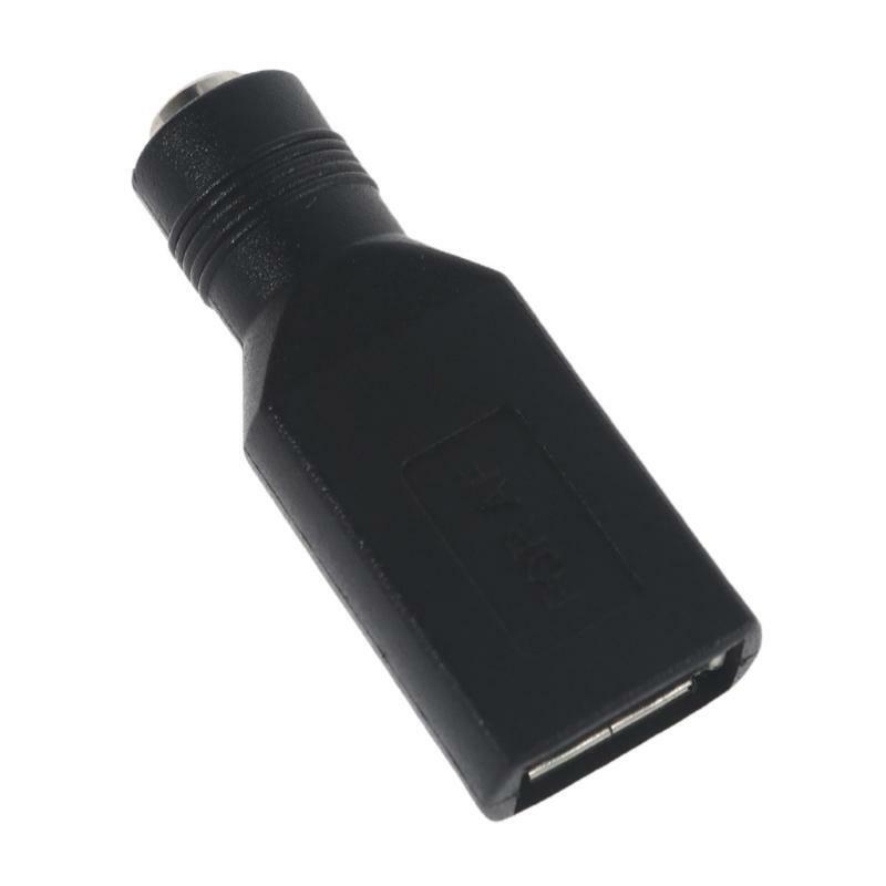 Barrel Jack Power Adapter USB to DC Adapter for Small DC or USB Charging Device