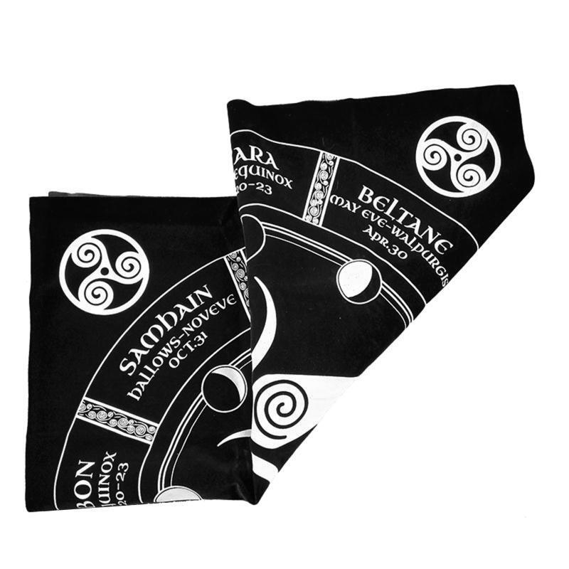 Pagan Altar Cloth Tarot Card Tablecloth Oracle Card Pad Velvet Divination Altar
