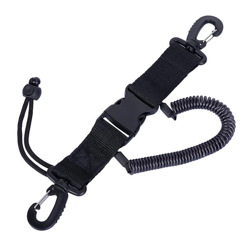 Camera Scuba Diving Lanyard Slide Lock Lanyard with Quick Release Buckle Clips