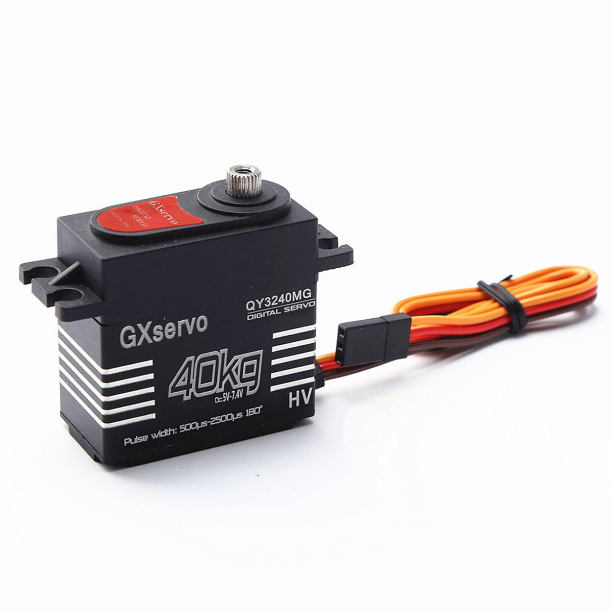 Waterproof 40kg Metal Gear Digital Servo Kits for DIY 1/8 1/10 RC Car Robot