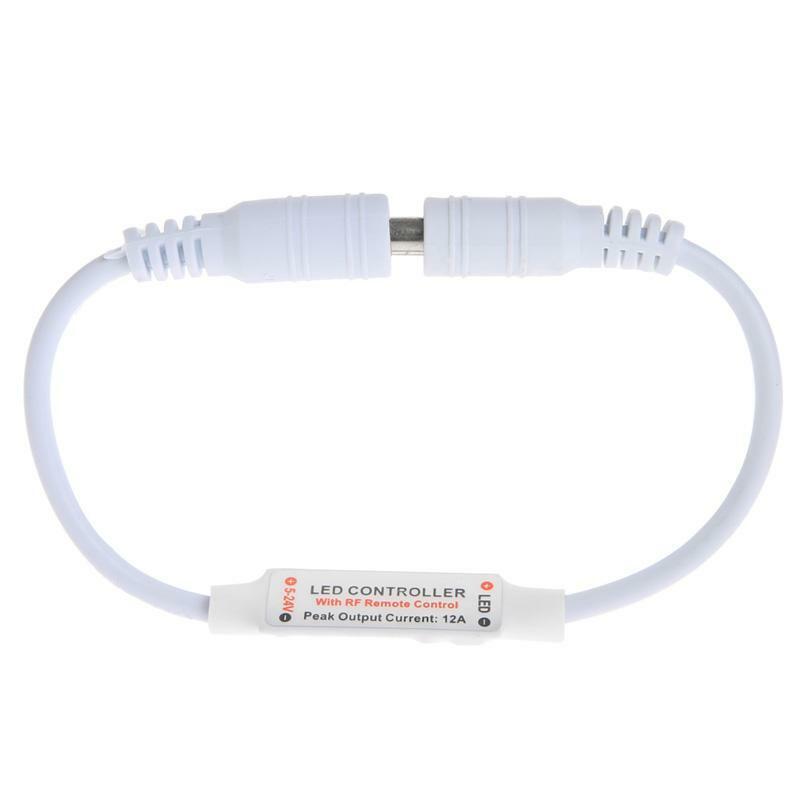 RF Wireless 11 Key Remote Controller Mini Dimmer For Single Color Strip Light