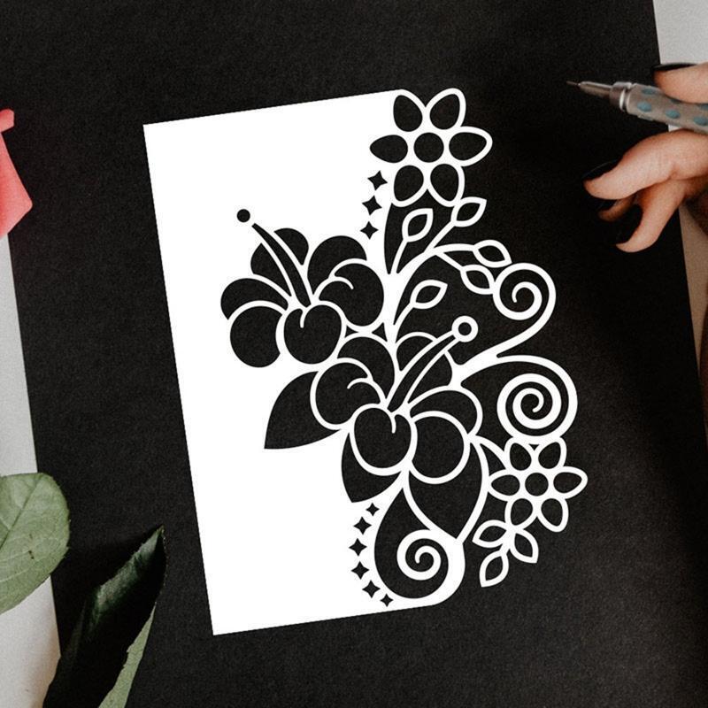 Valentine's Day Flower Metal Cutting Dies Stencil DIY Scrapbooking Album Paper