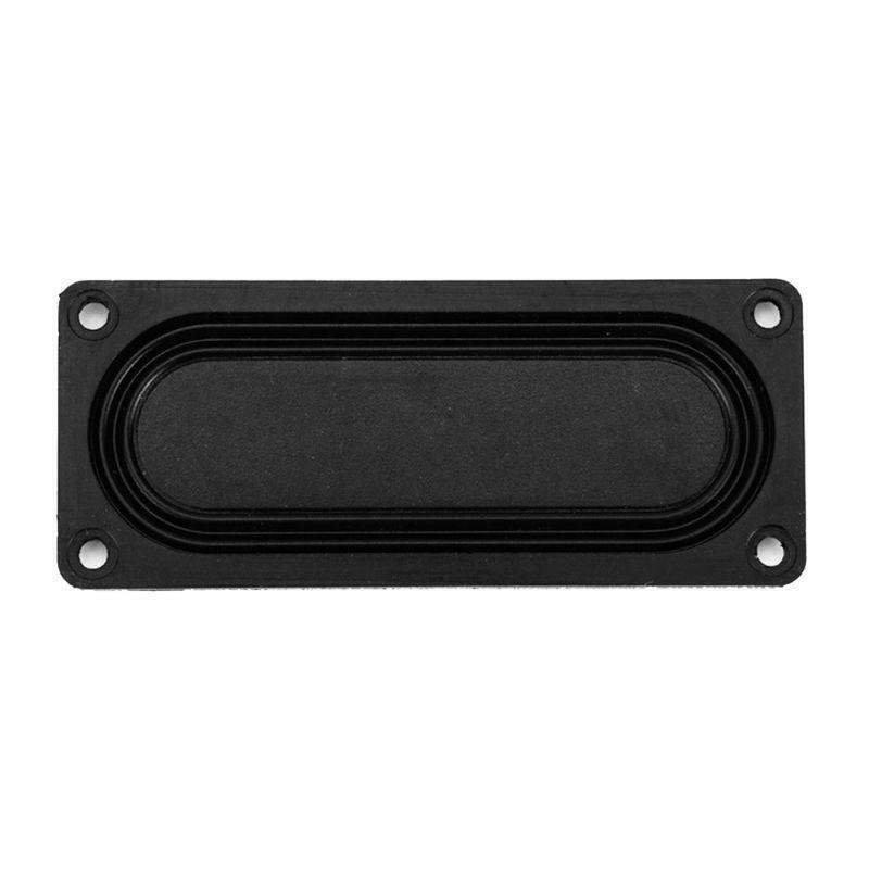 2PCS Audio Bass Diaphragm Square Frame Vibration Film Home Theater Speaker Kit