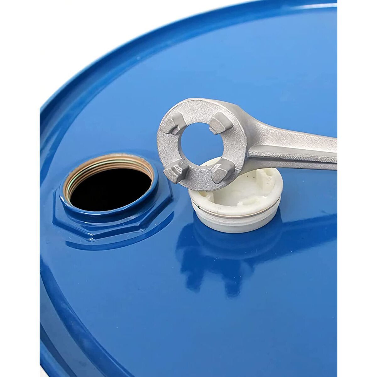 Fuel Bung Nut Oil Grid Aluminum Fuel Barrel Wrench Wrench Opener Drum Wrench
