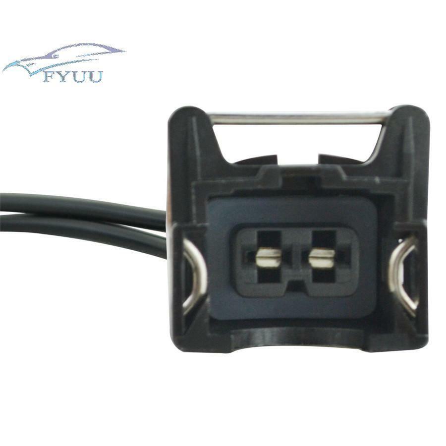 For EV1 OBD1 Pigtail Cut / Splice 8x Fuel Injector Connector Wiring Plugs Clips