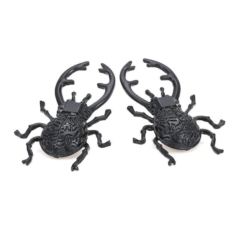Insect Beetle Dangle Earrings Gift for Friend Classmate Teenagers Hypoallergenic