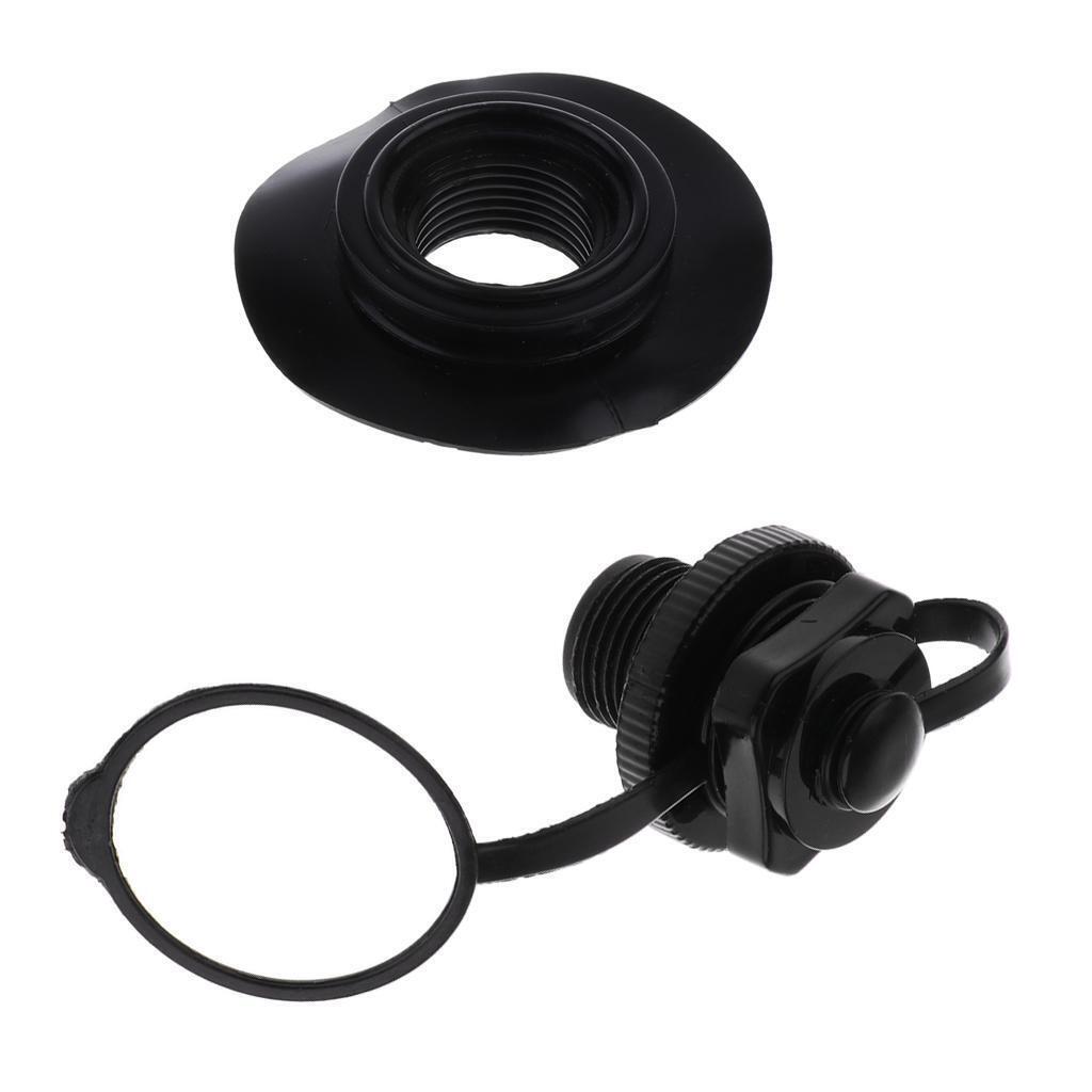 Kayak Air Valve Adapter & Air Valve Pedestal Base for Inflatable Boat Canoe