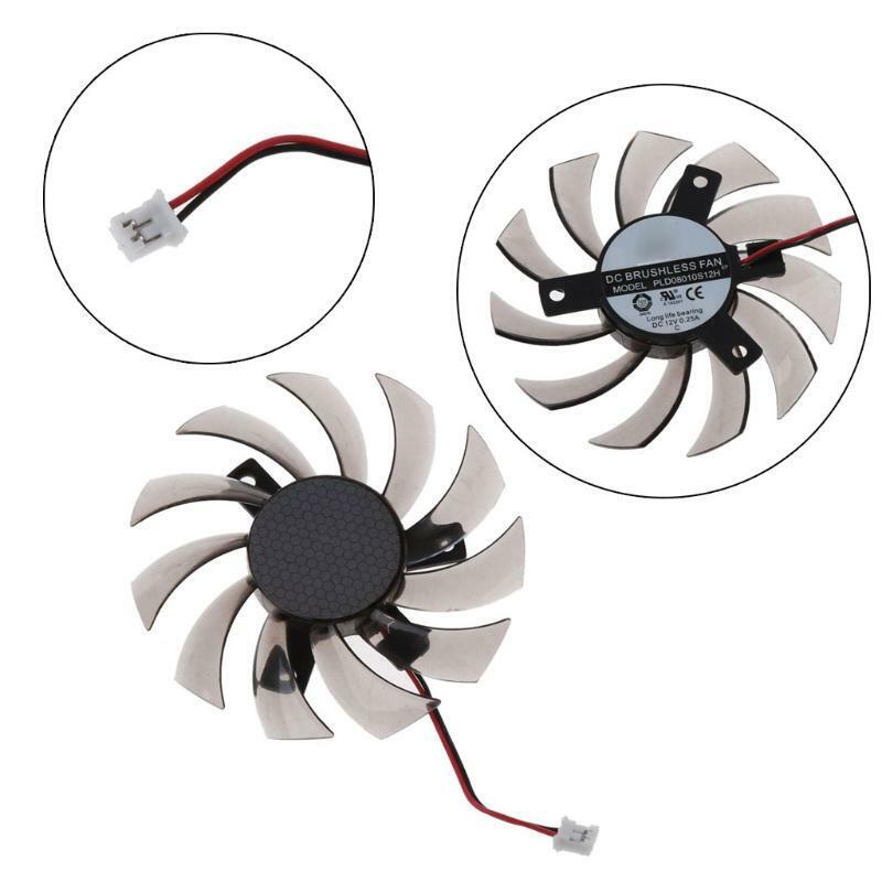 Graphics Card Cooling Fan for Gigabyte 6850 7970 GTX 460 GTX560Ti R270X R7 260x
